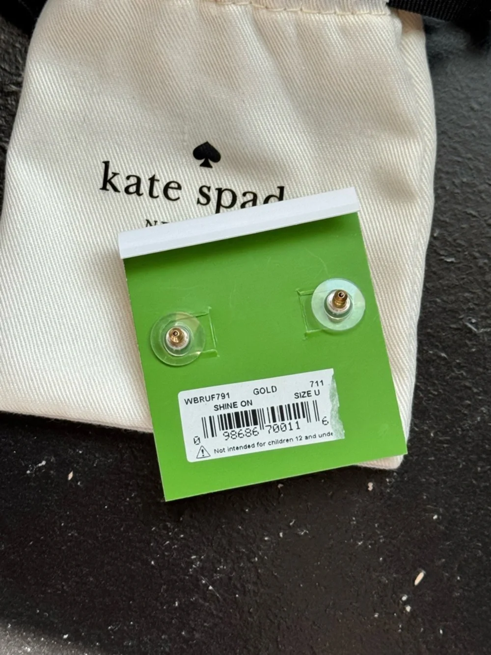 kate spade New York dangling Floral Drop Earrings